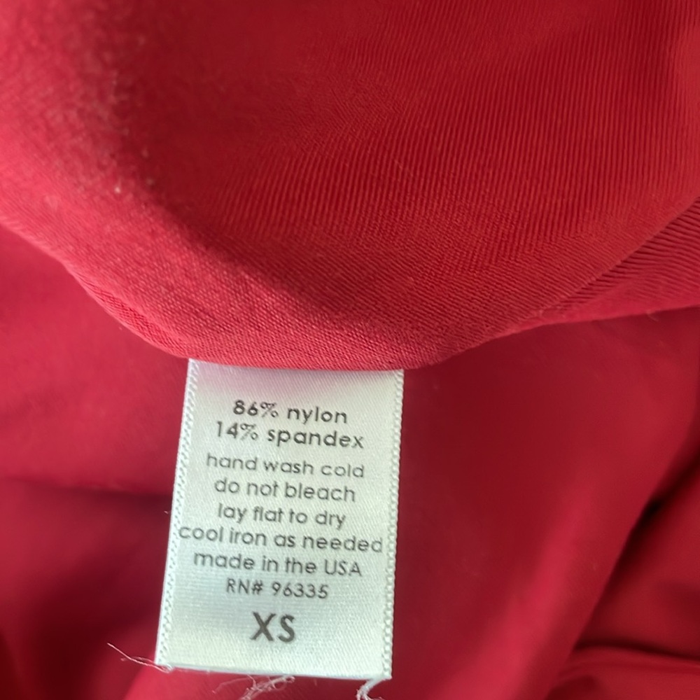 SUSANA MONACO RED DRESS, XS - Picture 5 of 5